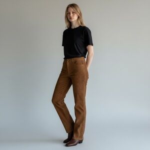 Jones New York Sport – Vintage Suede Pants – Caramel Brown